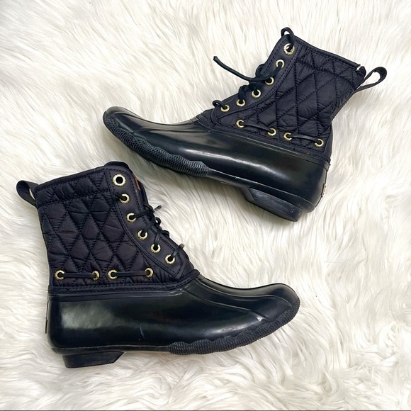 Sperry Shoes - Sperry Saltwater quilted waterproof duck boots 8
